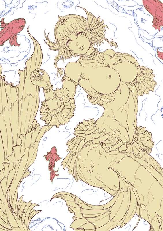 Monthly Rewards : Neriah [SKETCH / NSFW]