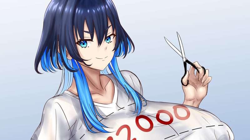 [Hololive] - Kronii shirt cut