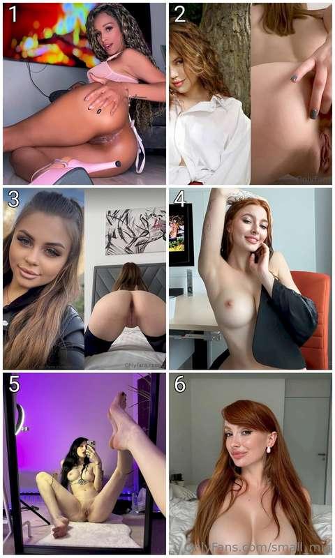 🚨 SUBSCRIBE TO MY BESTIES FOR HOT SURPRISES!1. 💦🍒 @camialvar..