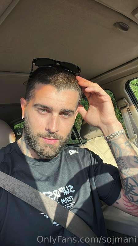 Riding round in this sunny day