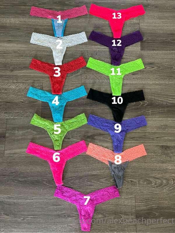 Here are some of the undies I have for purchase! 😈😈
As a spe..