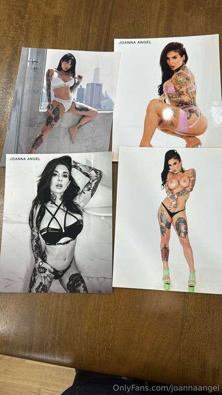I think you need an autographed print!! Can be personalized ..