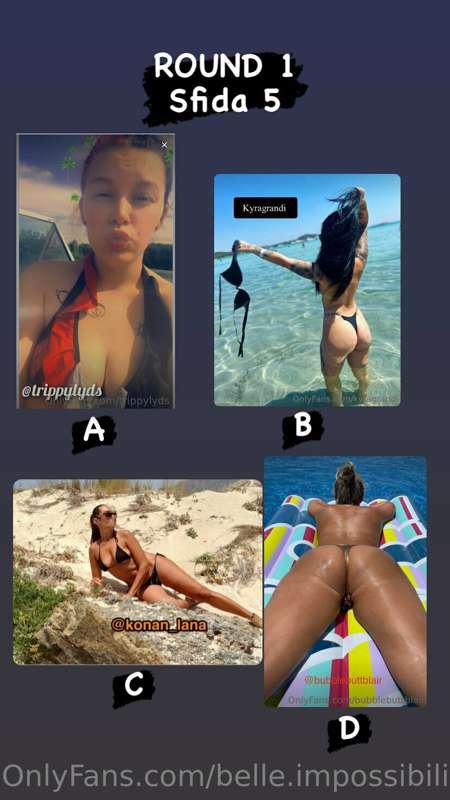 CONTEST MISS BIKINI 👙 
Sponsored by @thebestcreators95
ROUND..