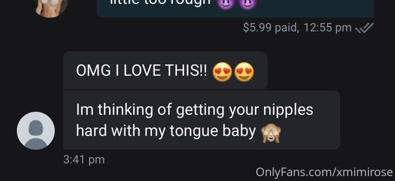 Some feedback from my last vids I sent to your inboxes😍🥰 Fee..