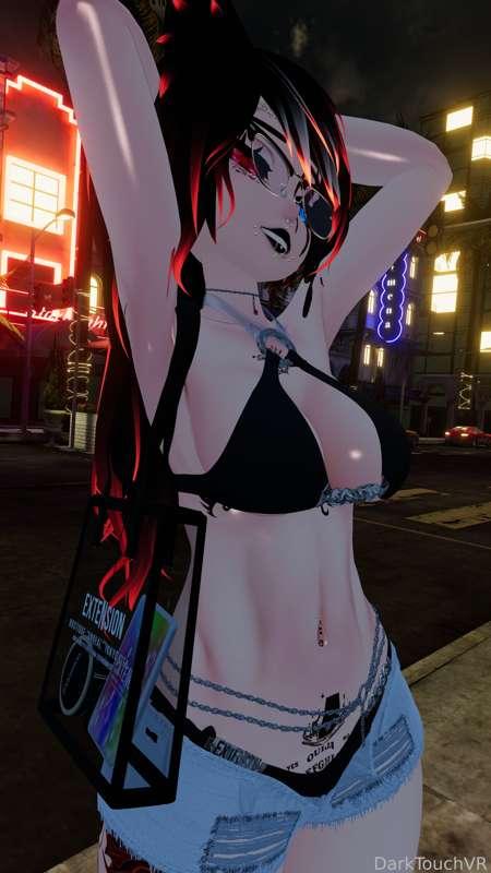 Shopping and going to the beach right after?~ 