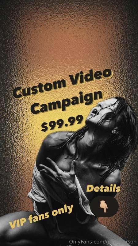 ✨𝐒𝐮𝐩𝐞𝐫 𝐂𝐮𝐬𝐭𝐨𝐦 𝐕𝐢𝐝𝐞𝐨 𝐏𝐫𝐨𝐦𝐨𝐭𝐢𝐨𝐧✨  👉🏻About the promotion:  You'..