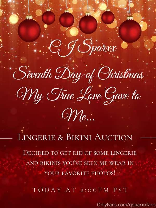 Today at 6pm pst I will be auctioning off lingerie sets from..