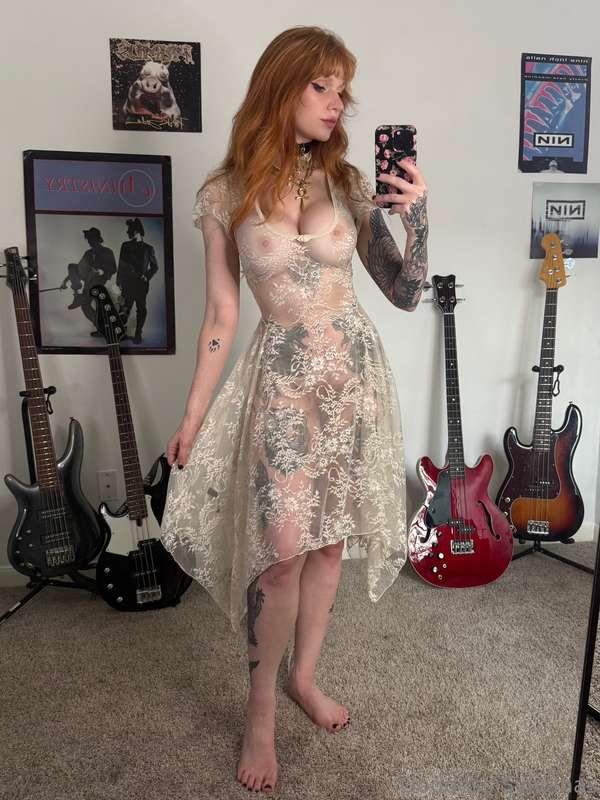 I think I need to wear something under this 