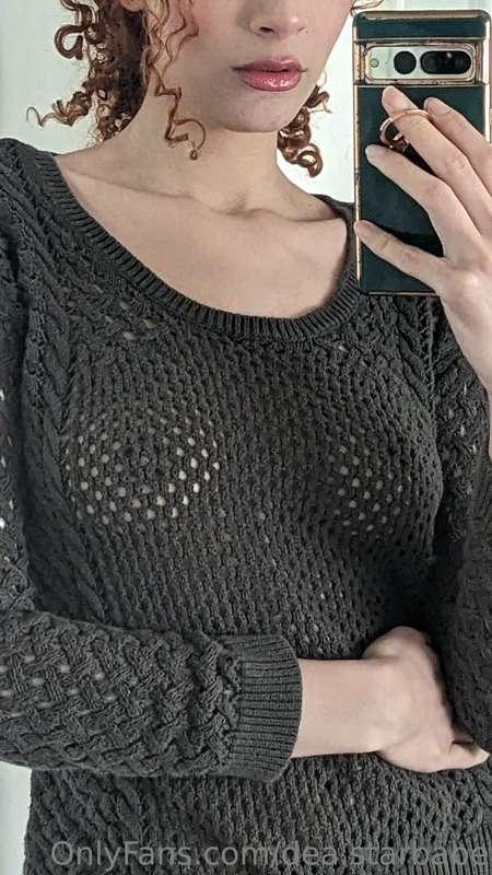 Knit shirts and nipples, I feel like a painting