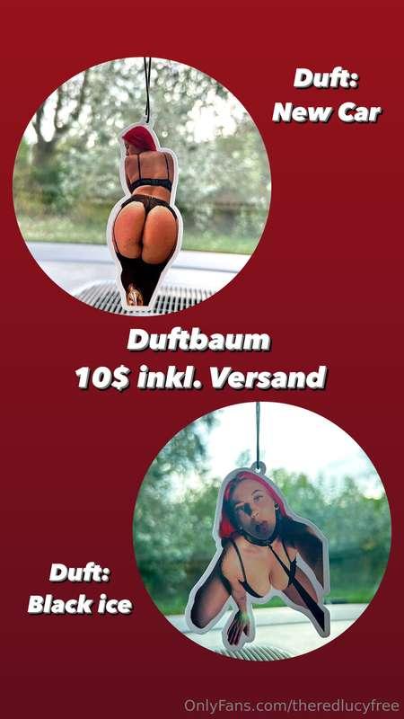 Ich hab wieder Duftbäume auf Lager die darauf warten bei dir..