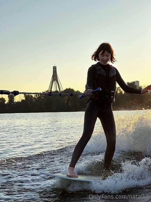 Catching a wave 🌊