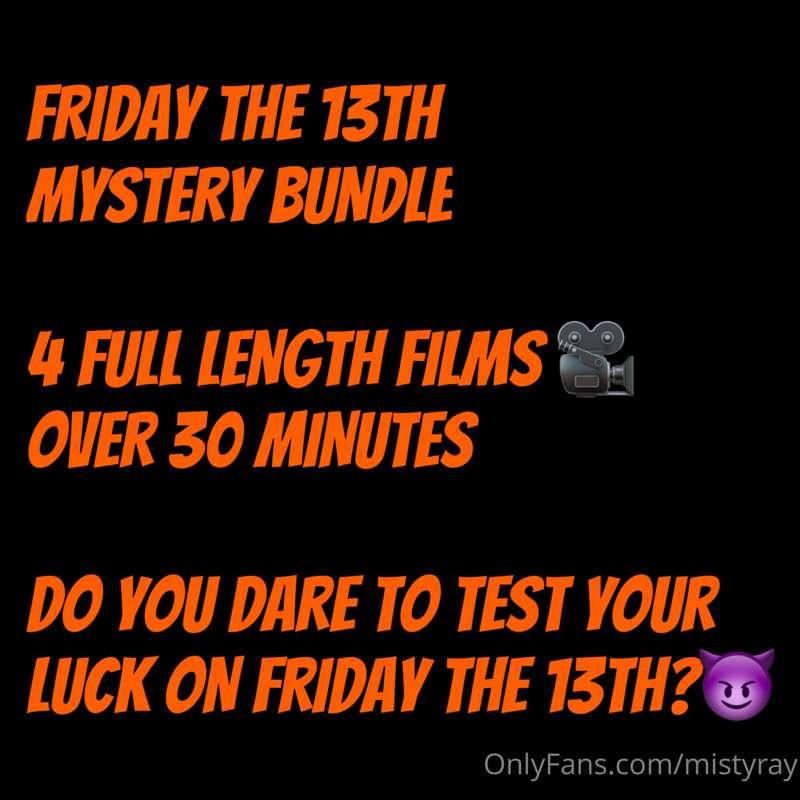 If you missed my FRIDAY THE 13TH BUNDLE 

***Tip this post $..