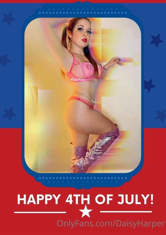 Happy July 4th! Celebrate this day with Bratty Goddess and l..