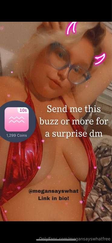 You should really be in my lives! Where you get to buzz my p..