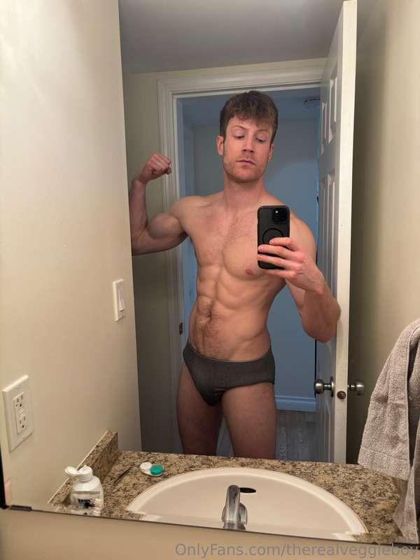 just a little up close pre cum milking....