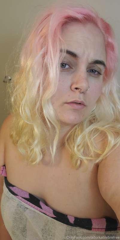 Well, it was supposed to be all pink but for some reason the..