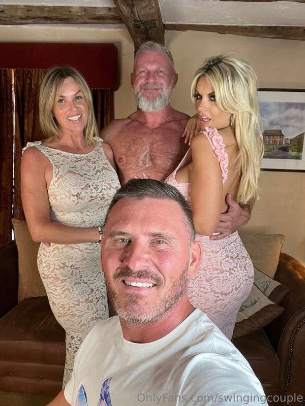 Today hubby filmed me having a 3 sum with these sexy fuckers..