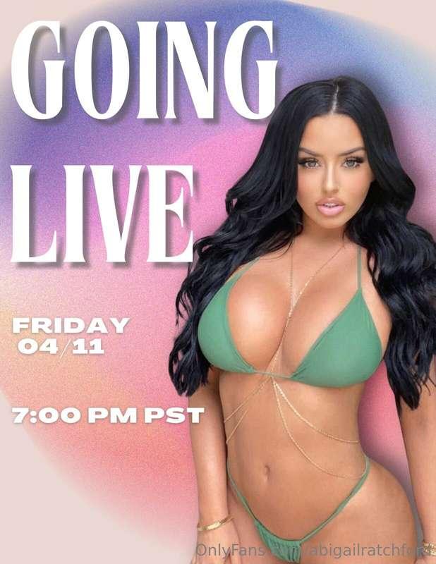 GOING LIVE IN LESS THAN 30 MINUTES!!!💗
