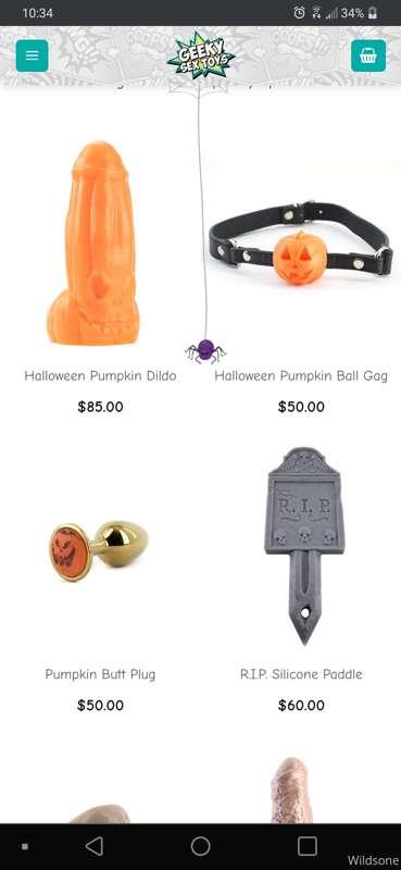Halloween is Cumming!   What should I get from @geeky_sex_to..