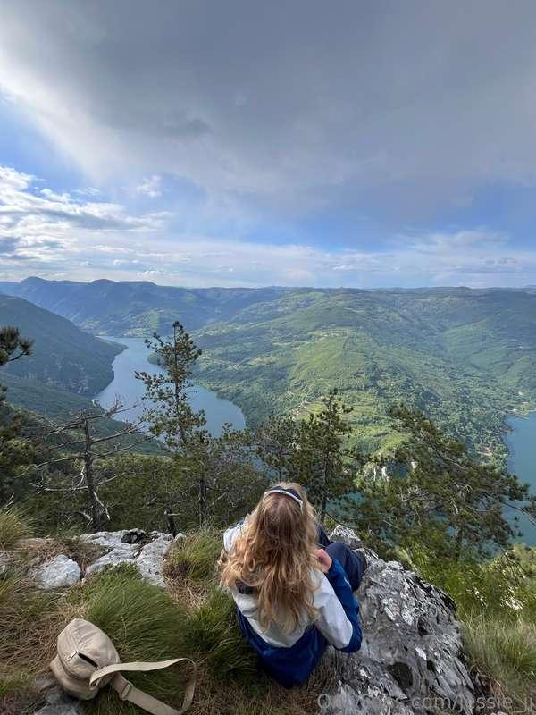 I LOVE hiking! 🏔️ Mountain landscapes make me feel free and ..