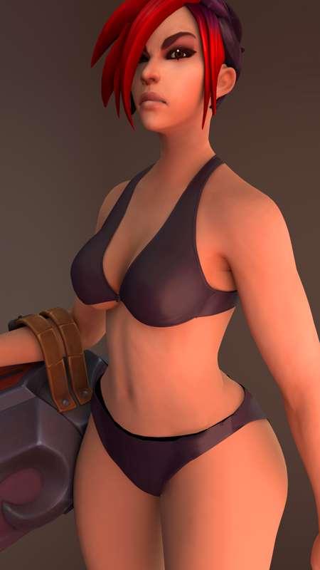 Ash Black Render