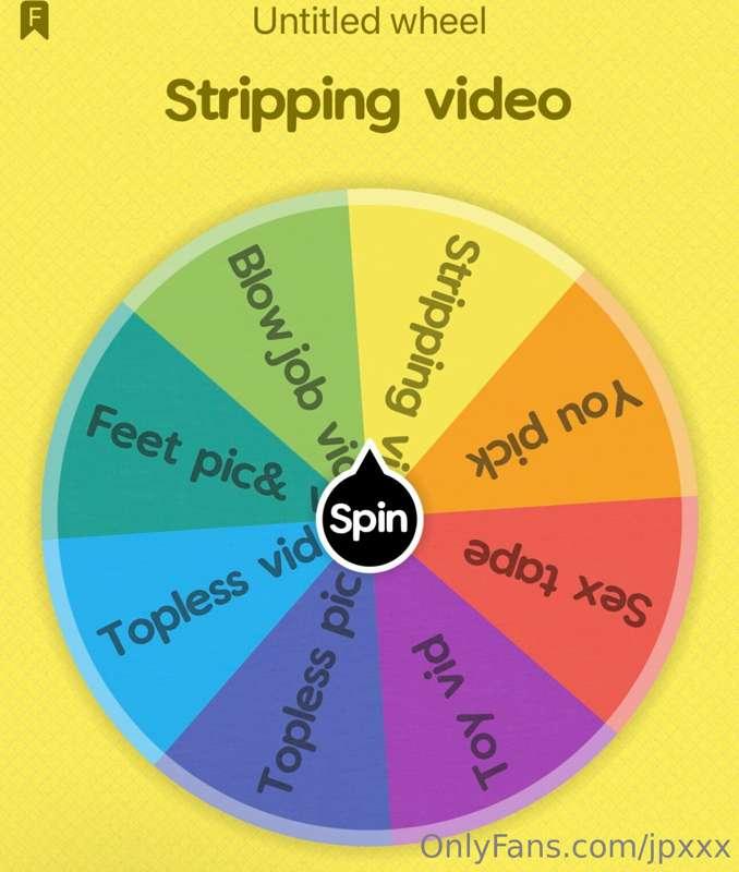 $20 a spin, $100 tip will get you everything, £80 if done el..