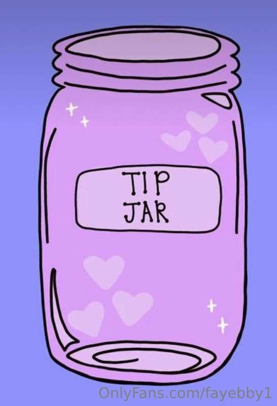 Here’s my virtual tip jar baby, why don’t you spoil me🥰