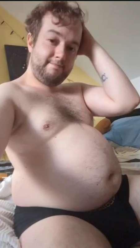 Corey showing us his gains 