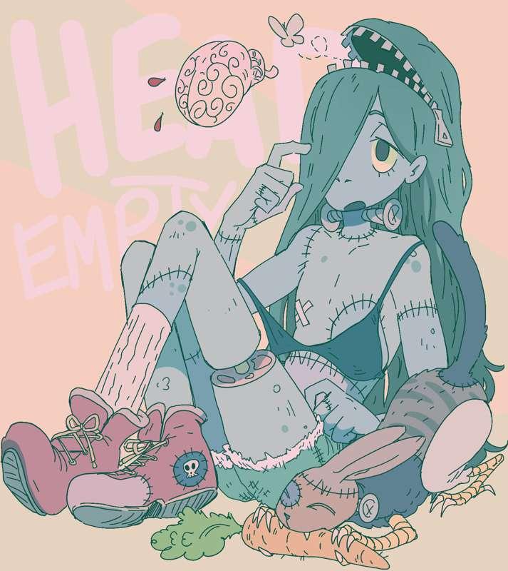 frankie's monster (revisited) (cartoonish body horror)