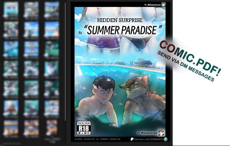 "Summer Paradise x WhenYou'reHere" Comic.pdf [19 Pages + END page]