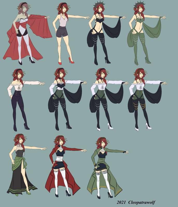 Lyra Clothes Concept - B