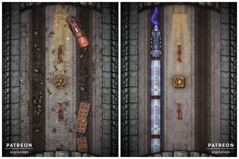 Abandoned Metro - Foundry VTT & Fantasy Grounds