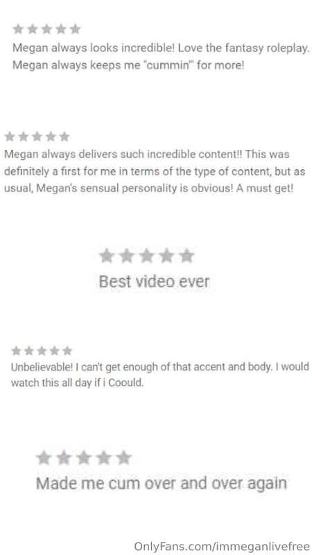 Some of your reviews after watching the exclusive videos ava..