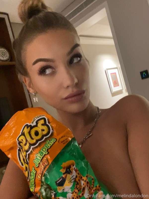 Want to see how creative I can get with my bag of 🌶️ Cheetos..