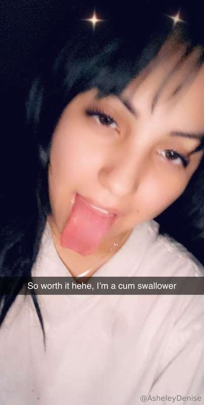 Spoiler, Im eating cum on my vip today 😏👅🖤 @asheleyspam 