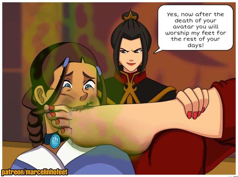 Azula Extreme Dirty Feet