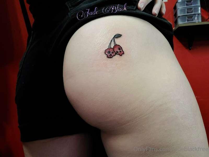Here's my new ass tattoo I got on Friday the 13th