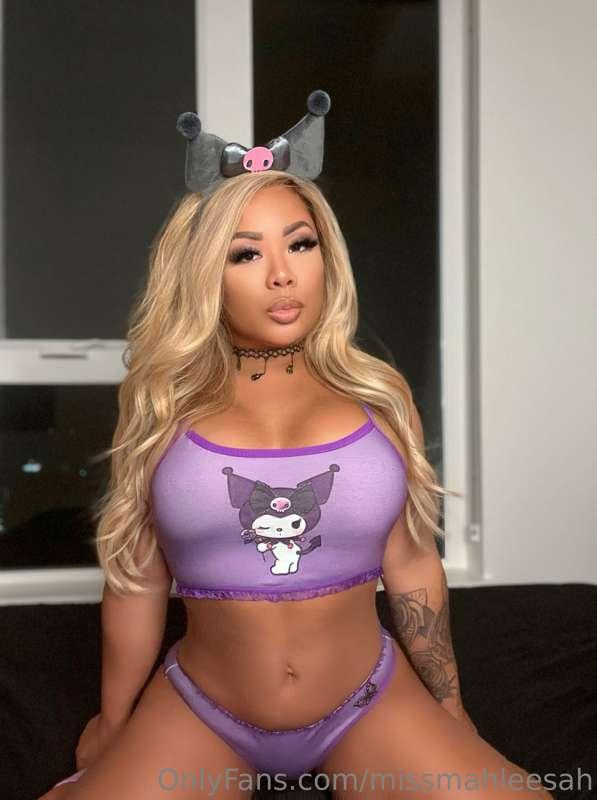 Kuromi has been a bad girl 😈🖤