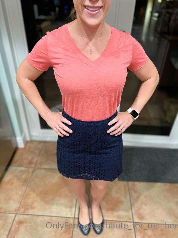 My husband says I look sexy as fuck in this outfit so I am w..