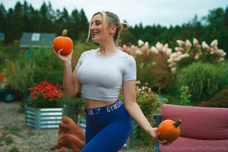 Fall is here! Pumpkins are in my hands and I couldn't be hap..