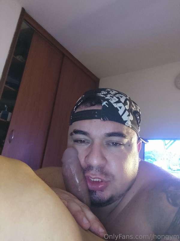 Sucking in the most delicious way