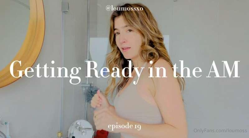 *Getting Ready in the AM* 
*a true story of a natural makeup..