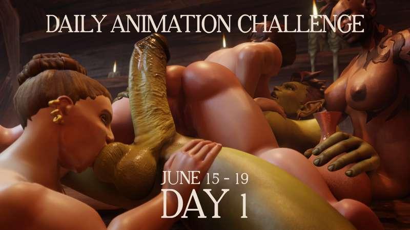 June 2020 Animation Challenge - DAY 1