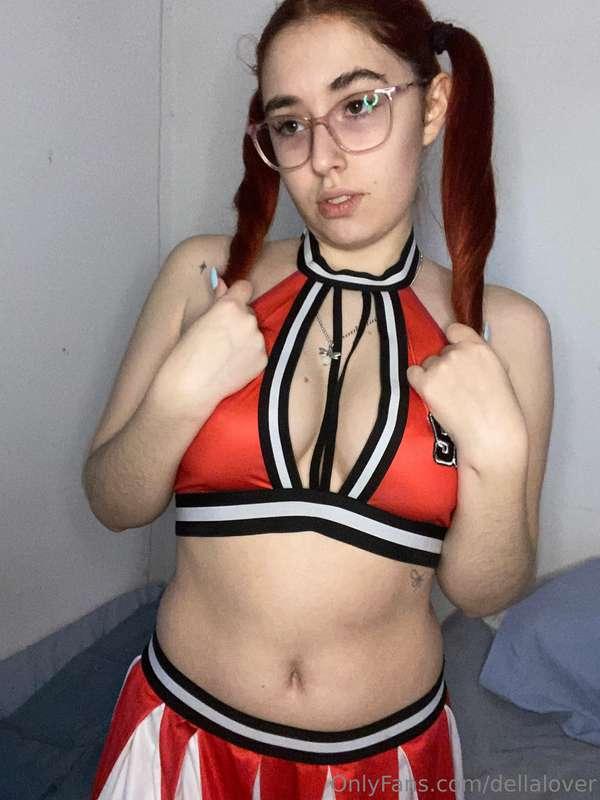 ready to cheer you on 🤭🙈