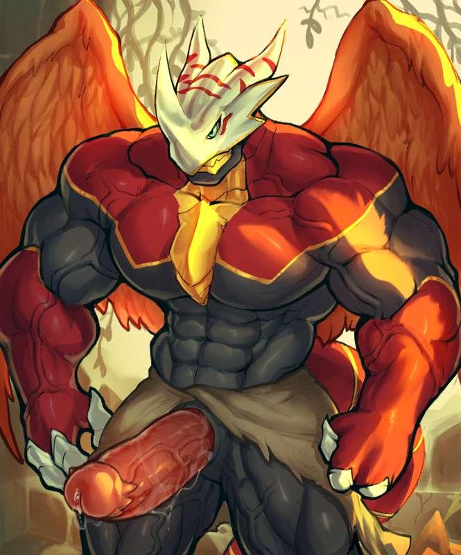 Big Vritramon + NSFW Alt (Only Patrons)