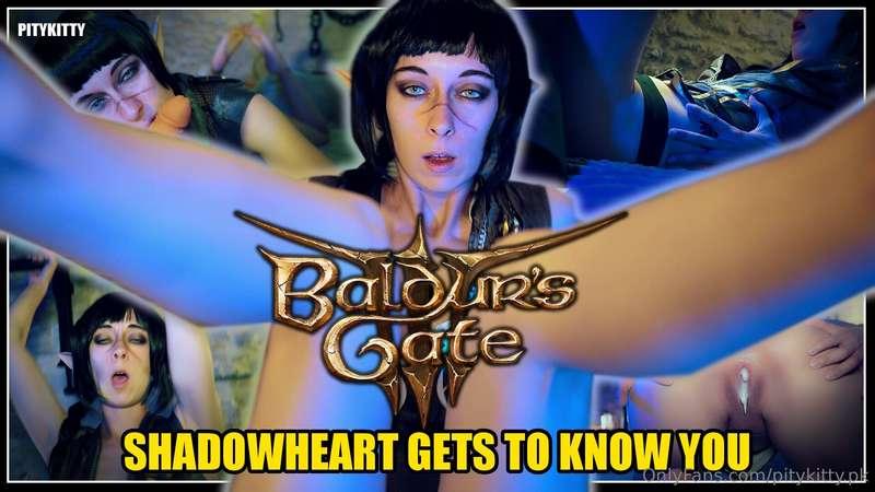 Baldur's Gate III Shadowheart Gets To Know You GFE  HD 1920 ..