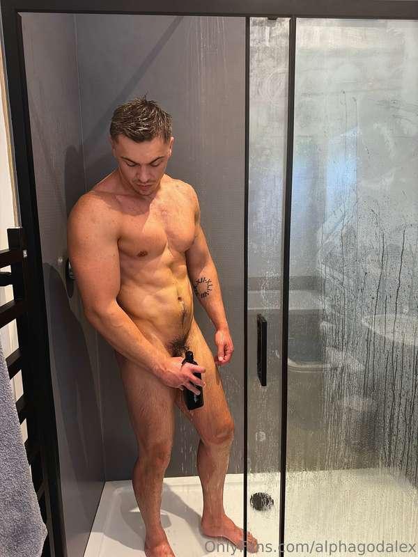 kneel there patiently with my towel in one hand and your wal..