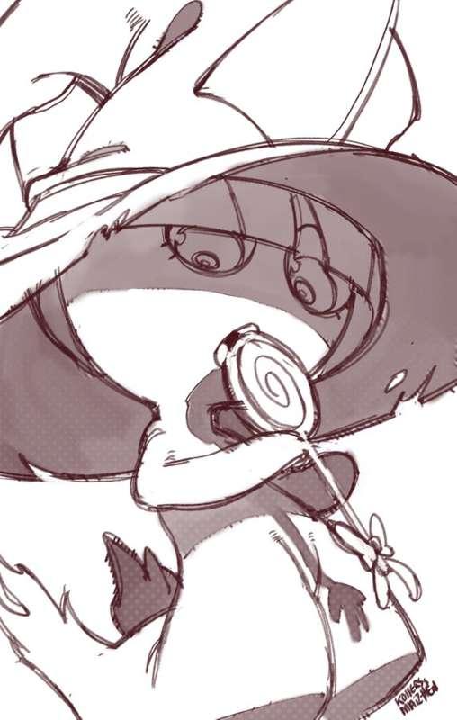 Spooky ralts [sketch]