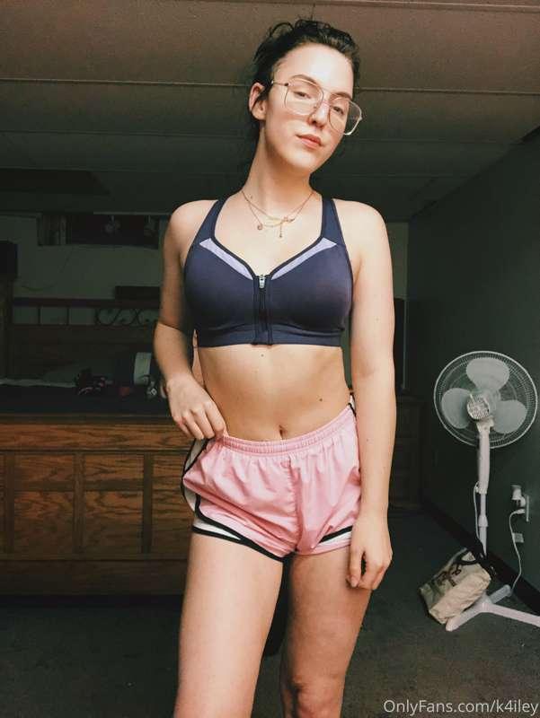 new shorts got me feelin cute!!! stay tuned for workout time..