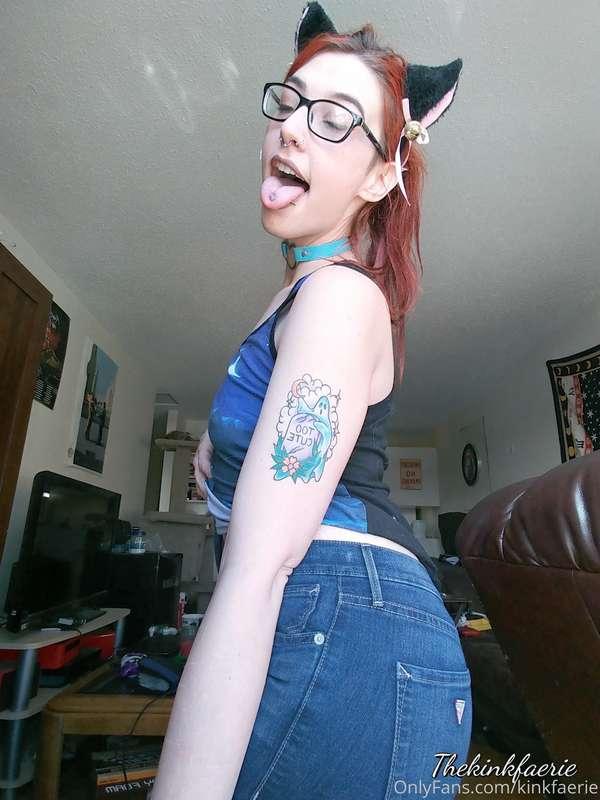 Naughty little kitty